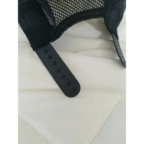 ROCKSTAR Energy Drink Adult Snapback Trucker Mesh Hat Surf Skate Black White - Picture 7 of 12